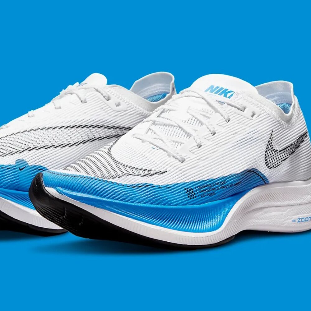 Marathon Run With The Nike ZoomX VaporFly NEXT%2 Blue